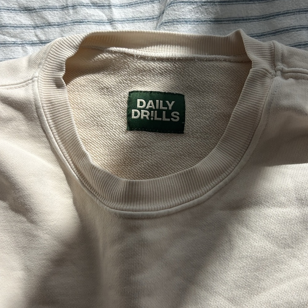 Daily Drills Unisex Oversize Crew
